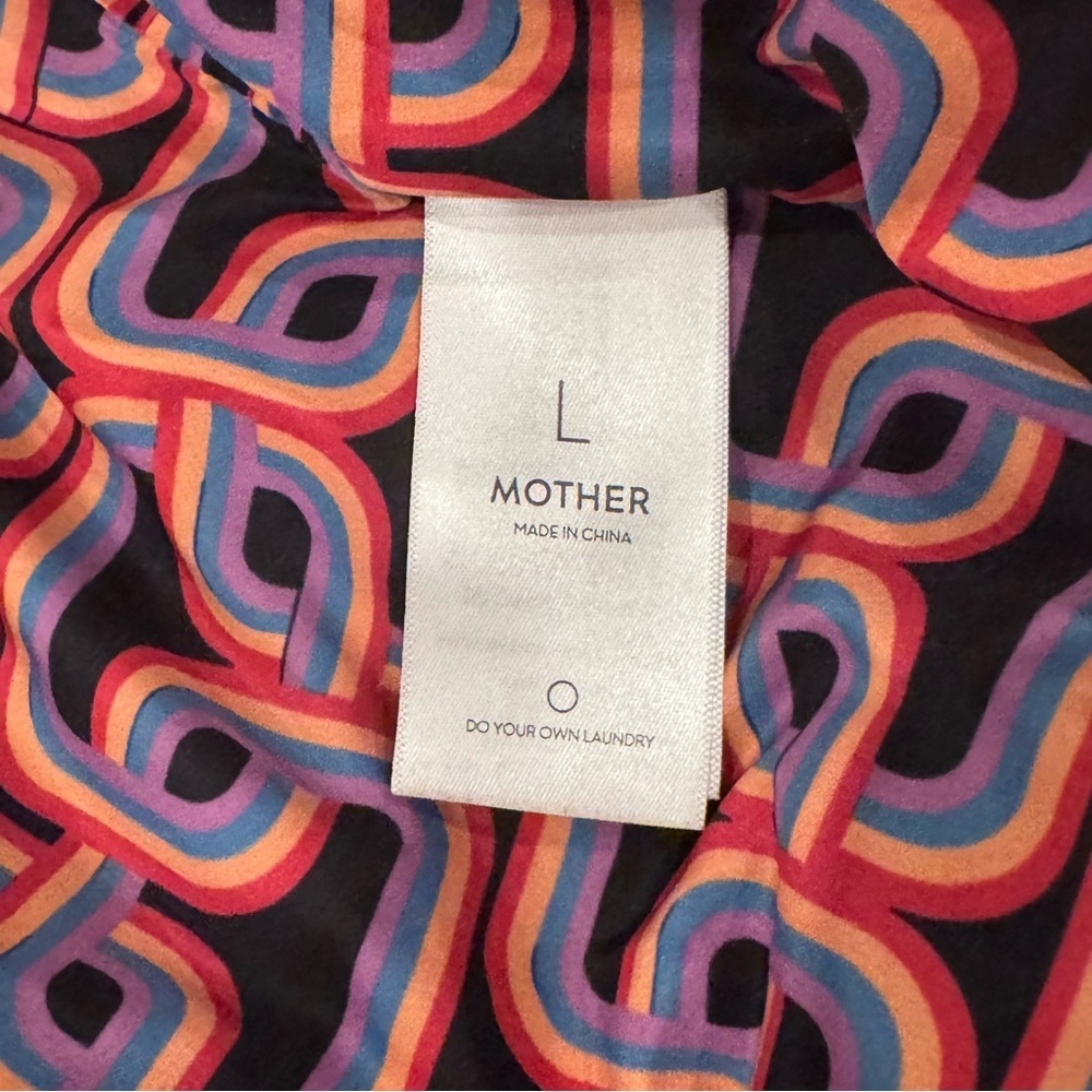 MOTHER The Drop Pillow Talk Puffer Jacket vegan leather white ecru size large - Picture 12 of 16